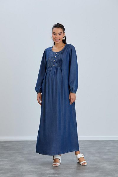 Işşıl IŞIL 455-Rochie De Maternitate Liyosel Decolteat Crepus