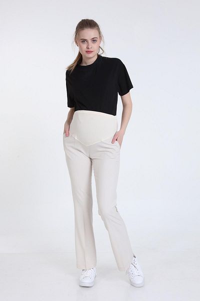 Işşıl Işşil 4348 - Classic Fabric Spaghetti Trousers