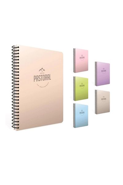 Gıpta Pastoral Spiral Pp.Cover A6 80Yp. Checkered Notebook