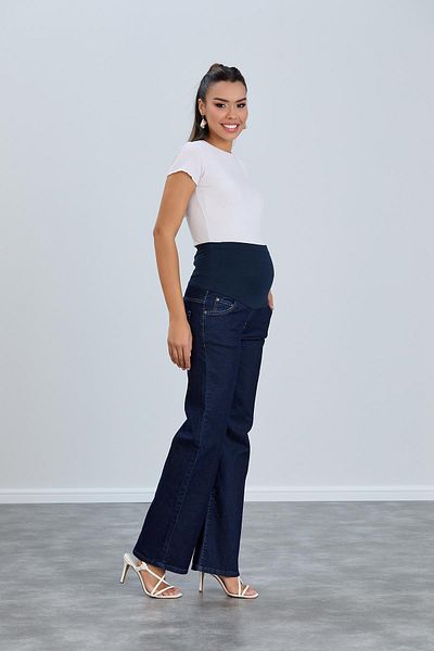 Işşıl IŞIL 8798-Blagi de maternitate cu picior lat din Lycra