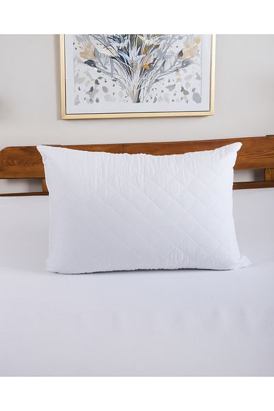 MONİVA 100% Cotton Quilted Pillow Protector