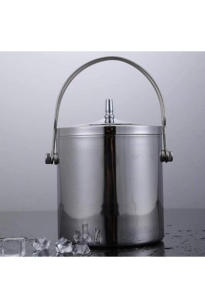ABAREEK Stainless steel ice bucket  2.0L