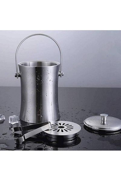ABAREEK Stainless steel ice bucket  2.0L