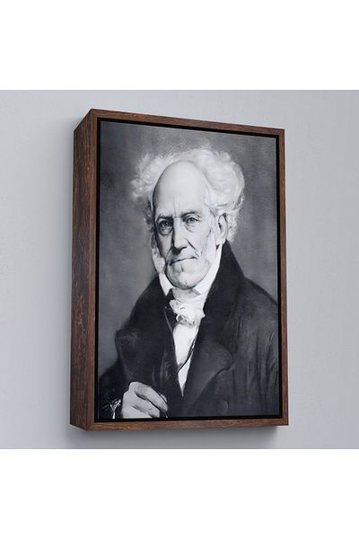 Harita Sepeti Pictură Arthur Schopenhauer cu cadru alb