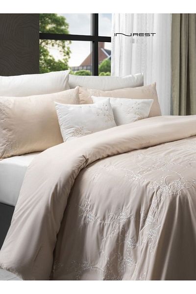 INREST Dandelion Duvet Cover Set (Without Filling) Cotton 100% Single Size 160x230 cm - 5 Pieces