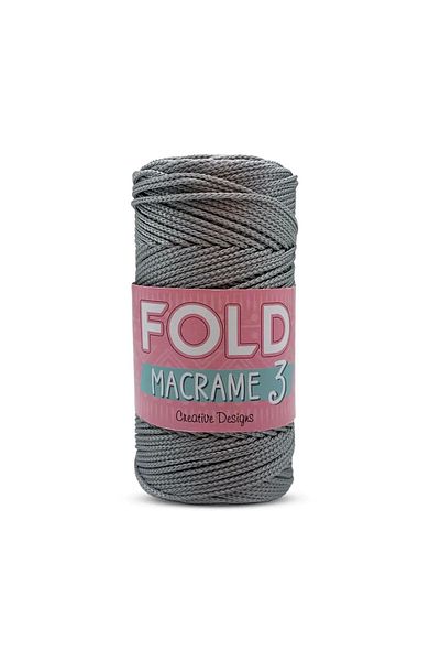 FOLD Μακρομέ Yarn Νο:3 - 062 Πολυεστέρας 1 Χιλ - 100 γρ 115 Μ Σούπλα Κορδόνι Τσάντα Κορδόνι