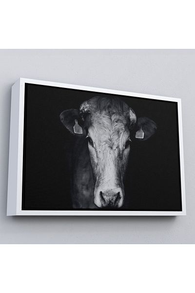 Harita Sepeti Pictură decorativă pe pânză de vacă cu cadru alb