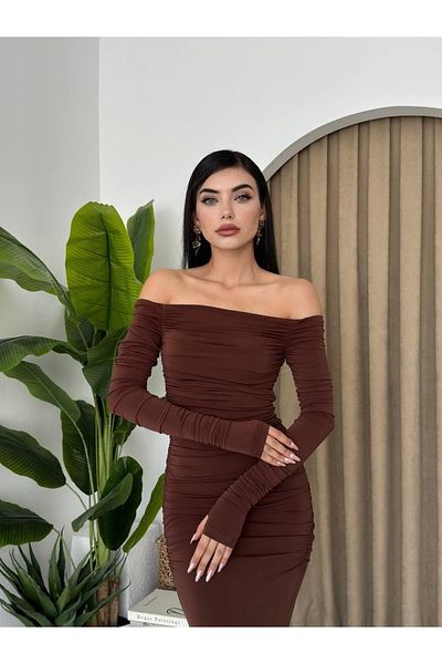 Kokosh moda Φόρεμα με ντραπέ Vasco Madonna