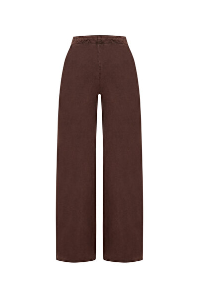 Mudo Wide Leg Seam Detail Track Pants