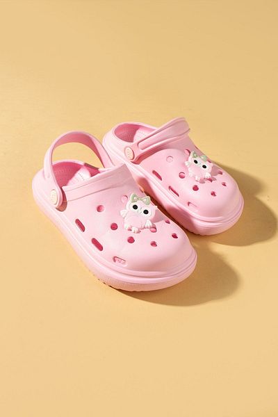 Pembe Potin Unisex Children's Sandals - Powder, Sea, Beach, Daily Slippers