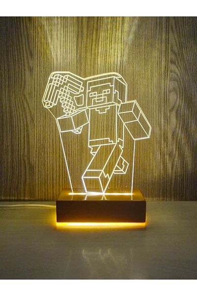 Vipyol Miner Cartoon Hero Designed Children's Special Gift Led Night Light and Birthday Gifts