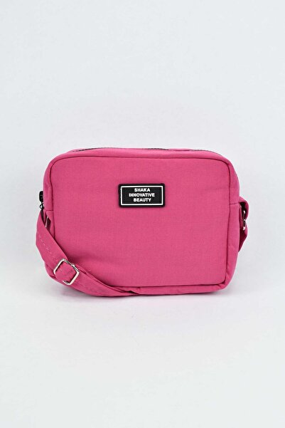 birizmoda Ženska platnena tkanina za ruke i Torba za rame - fuksija