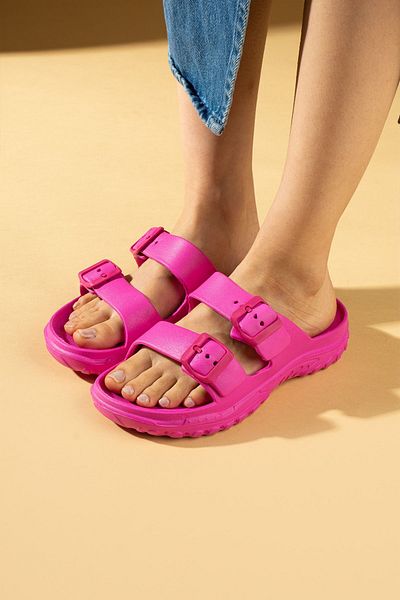 Pembe Potin Παντόφλες σανδάλι Fusya Eva Unisex Sea, Beach, Doctor and Nurse - Comfort Comfortable