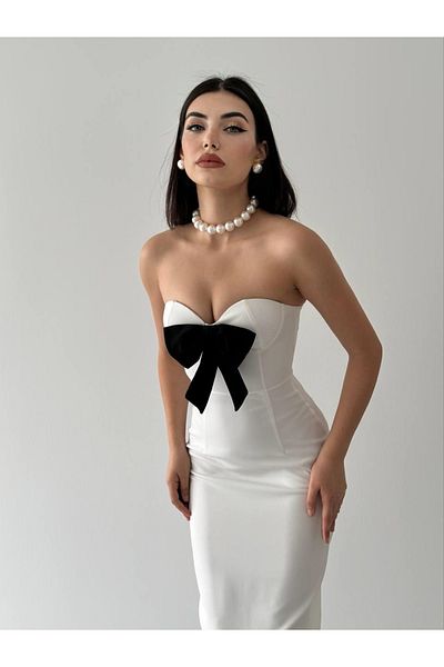 Kokosh moda Φόρεμα Harvoy Strapless