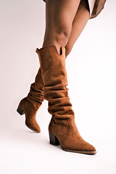 Lal Shoes & Bags Cizme de cowboy cu vârf ascuțit și cizme S.taba pentru femei...