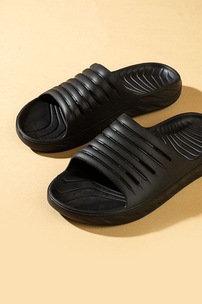 Pembe Potin Unisex Black Eva - Άνετα Σανδάλια Θάλασσας και Παραλίας Παντόφλες