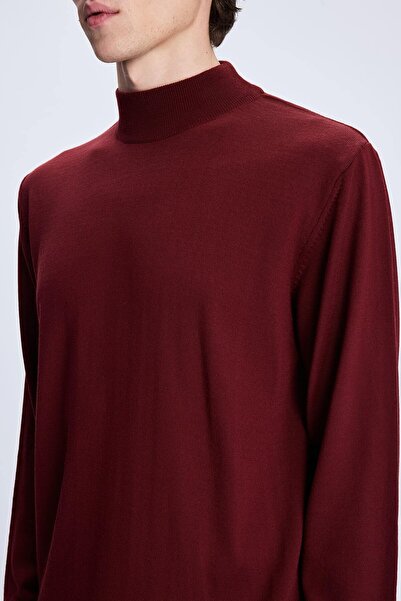 Hatemoğlu Кіреміт Regular Fit Півкомір Вовняний трикотажний светр