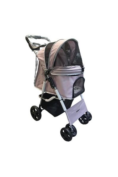 Tommy Pink Pet Stroller 78X46X99,54Cm, Leads 15 kg