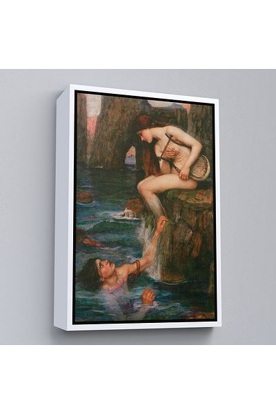 Harita Sepeti John William Waterhouse με λευκό πλαίσιο 1849-1917 Αγγλία Ζωγραφική τοίχων