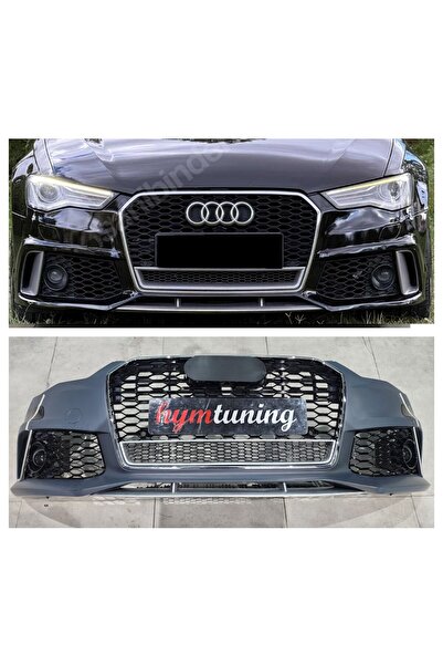 Genel Markalar AUDİ A6 RS6 ÖN TAMPON + PANJUR SETİ, 2015 2018 UYUMLU, 4G C7 KASA