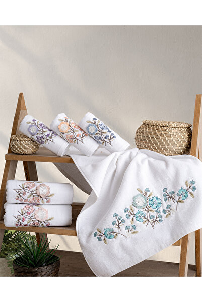 ÜNSAL Buldan Üretimi Çeyizlik Sima 6'lı Mutfak Havlusu I 30x50