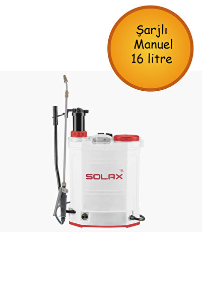 NUBLADO CF-16C 16 LT ŞARJLI-Manuel  İLAÇLAMA POMPASI AKÜLÜ SIRT POMPASI.