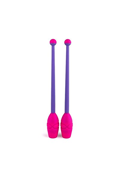 Gymo Birbirine Bağlanabilir Ritmik Cimnastik Labut 41cm Pembe-mor