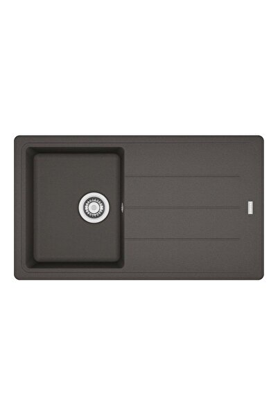 Franke BFG 611 Granit Evye, Slate Grey, Arduvaz Gri renk, 86x50 cm, Tek hazne, Tezgah üstü, Damlalık