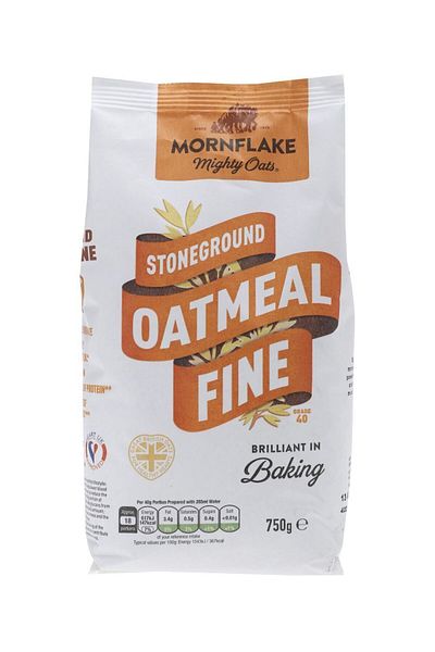 Mornflake Mighty Oats Stoneground Fine Oatmeal 750g