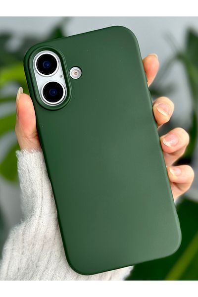 Go Aksesuar حافظة إطلاق من السيليكون المرن المقاوم للبقع مع مخمل داخلي متوافق مع هاتف Iphone 16