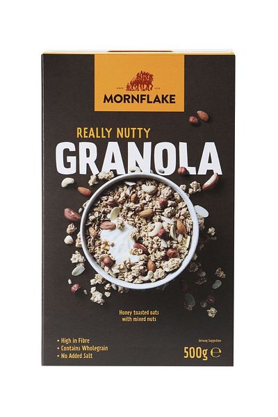 Mornflake Really Nutty Granola 500g