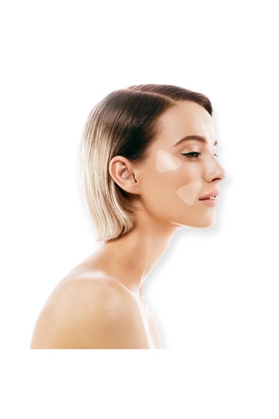 TMAX Tape Yüz Yoğası İçin Kırışıklık Giderici Tape Band, Ağrı Sporcu Bandı