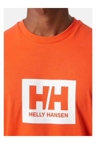 Helly Hansen HH Box T Erkek T-shirt Hha.53285 Hha.307 TURUNCU