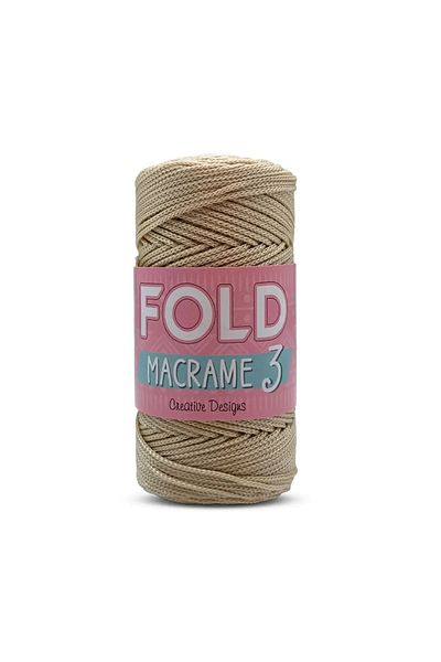 FOLD Μακραμέ Νήμα Νο:3 - 036 Πολυεστέρας, 1 Mm - 100 γρ 115 Μ Σουπλά Νήμα Σακίδιο
