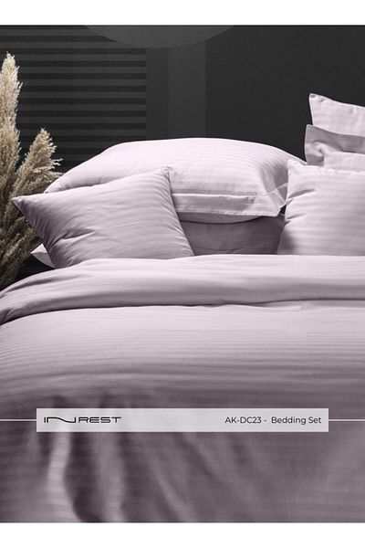 INREST London Duvet Cover Set Floral Color (Without Filling) Cotton 100% Single Size 160x230 cm - 4 Pcs