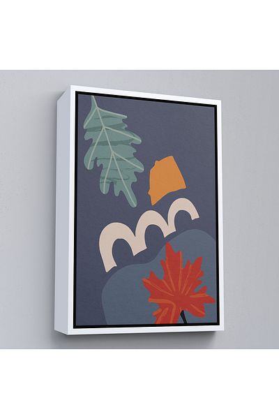 Harita Sepeti Diagrama culorilor abstracte cu cadru alb