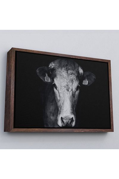 Harita Sepeti Pictură decorativă pe pânză de vacă cu cadru alb