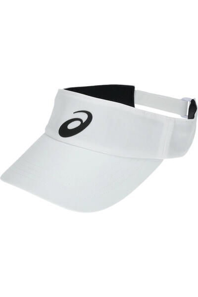 Asics Performance Visor Unisex White Traditional Şapka 3043a117-100