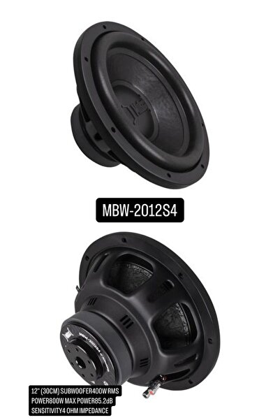 MOBASS MBW-2012S4 30 CM 400 RMS BAS SUBWOOFER