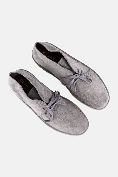 CLARKS Men Desert Boot Lace Up Casual Shoes, Grey
