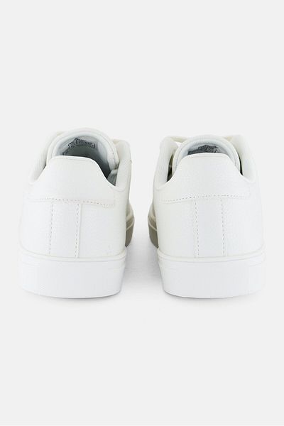 Algspar Men Lace Up Casual Shoes, White