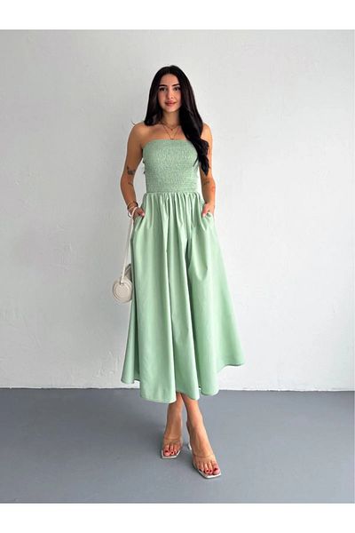 02Lady Fashion Rochie Dakron fără bretele