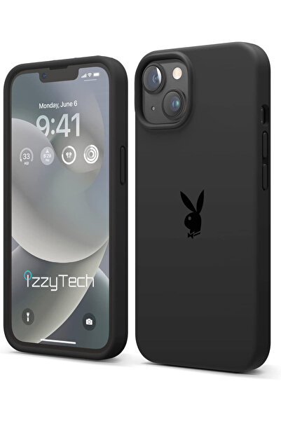 izzytech Phone Case for iPhone 15, Shockproof Case with Playboy Logo, Velvet ...
