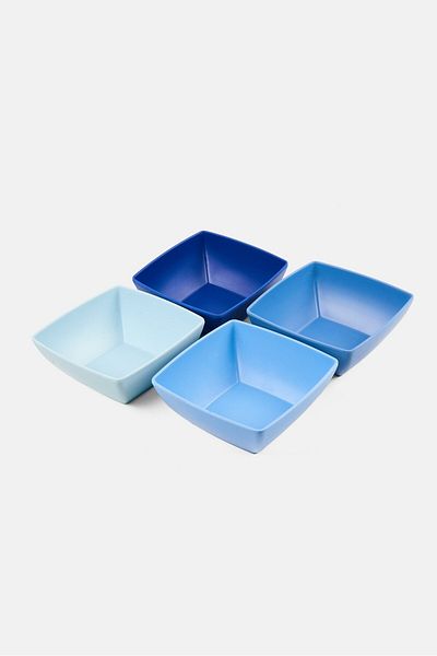 Gibson Home 4 Pieces Dinner Bowls, Multicolor