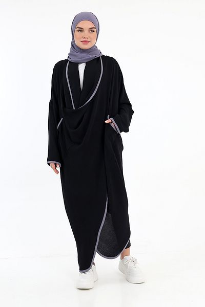 Berel Moda Fenomen Black Cross Tunic