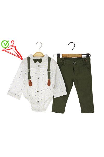 CRASSİ Baby Boy Suit with Badili