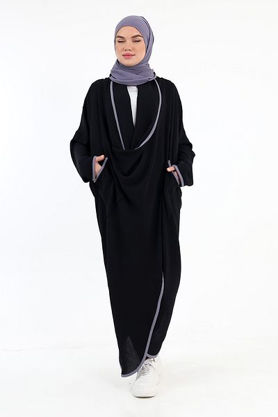Berel Moda Fenomen Black Cross Tunic