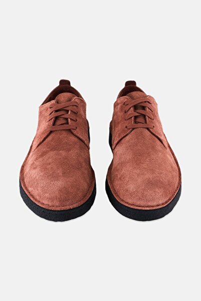 CLARKS Men Standard Coal London Lace Up Casual Shoes, Brown