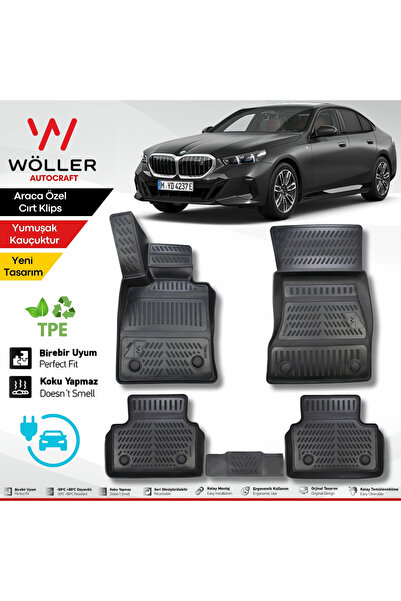 wöller Bmw i5 Paspas 2023 Sonrası Uyumlu 3d Havuzlu Wöller Paspas