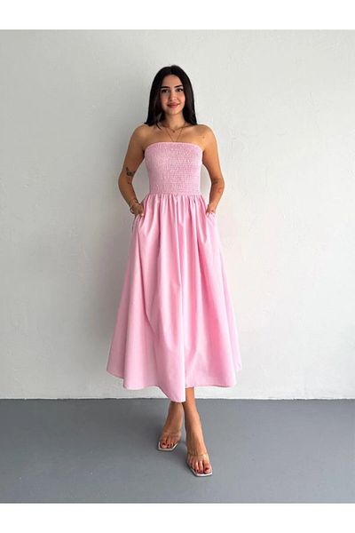 02Lady Fashion Rochie Dakron fără bretele